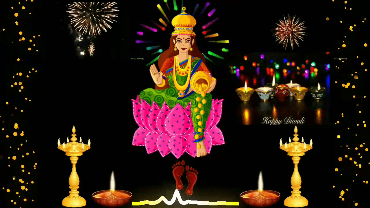 Happy Diwali Special Avee Player Template Download