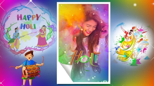 Happy Holi Avee Player Template – Holi Status Video and Templates